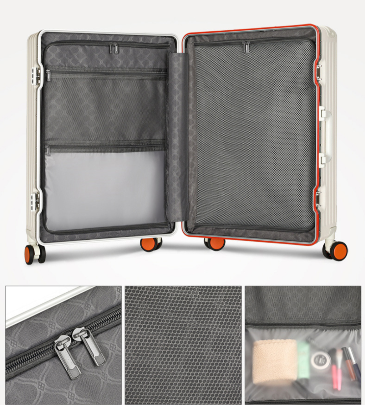 Valise cabine large poignée